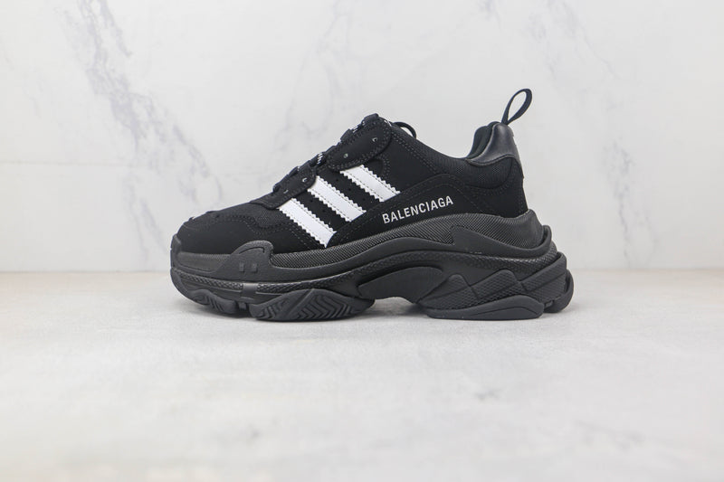 Balenciaga X Adidas Black White