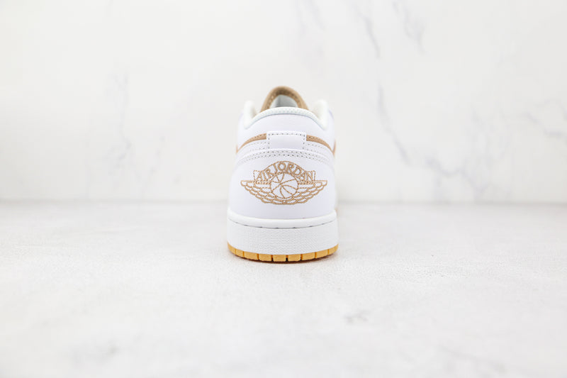 Jordan 1 Low Hemp White