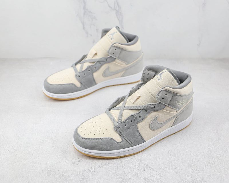 Jordan 1 Mid SE Coconut Milk Particle Grey